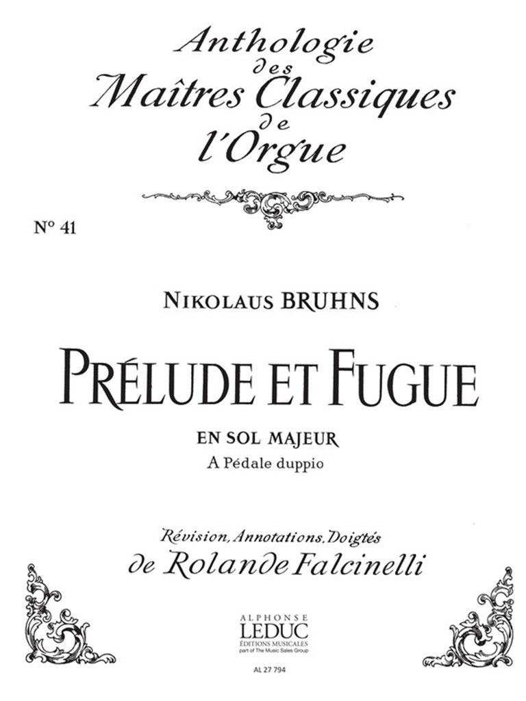 Prelude Et Fugue En Sol Majeur